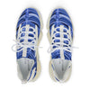 Detail shot of white sole Urban Titan sneaker – breathable upper and bold finish