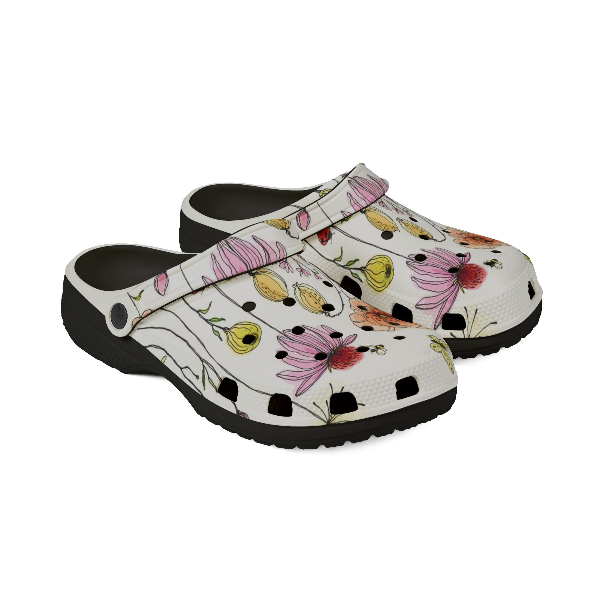 Manly Mania™ Flower Clogs