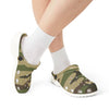 Manly Mania Camo Clogs