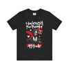  Manly Mania Black Attitude T-Shirt Front – Minimalist Men's T Shirt