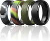 Titan Flex multipack silicone promise rings for men in assorted colors