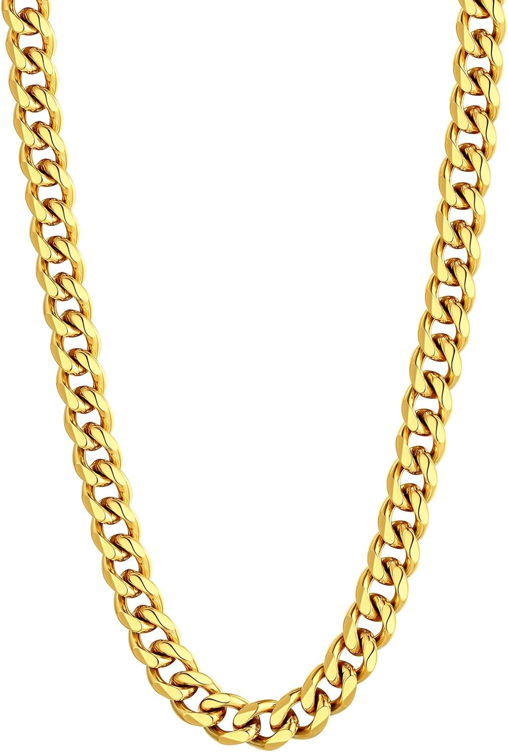 Gold Manly Mania Royal Chain necklace – premium stainless steel men's chain
