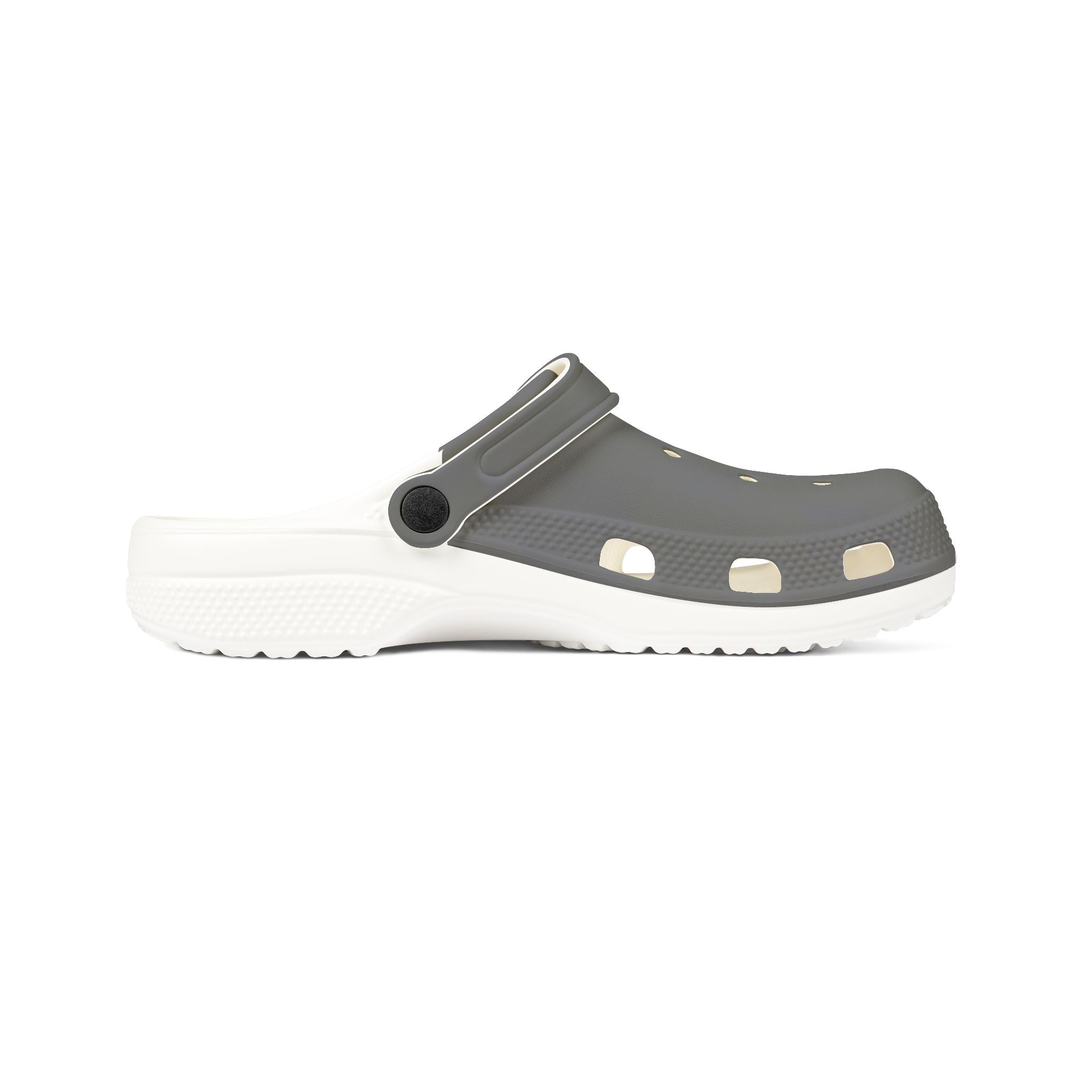 Manly Mania™ Goofy Grey Clogs