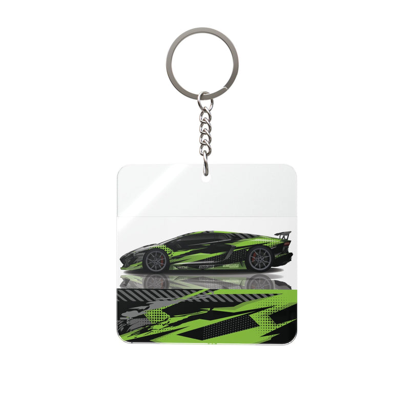 Manly Mania Émeraude Vitesse Keychain Printify
