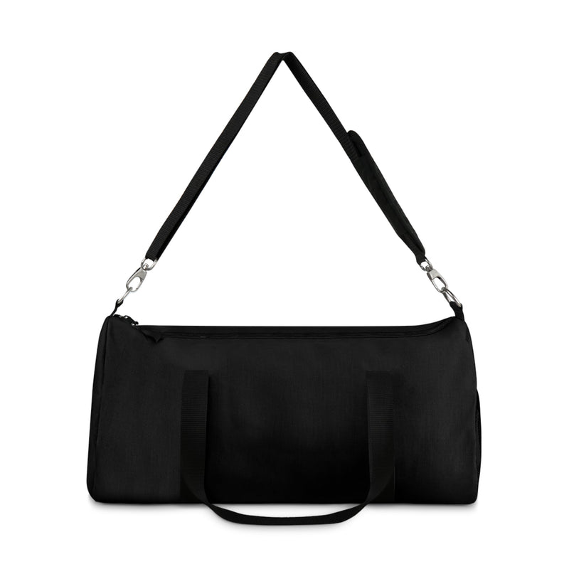 Core Black Duffel Bag – Durable Travel & Gym Printify