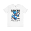 White Dead or Alive Tee Front View – Men's Graphic T-Shirt by Manly Mania
