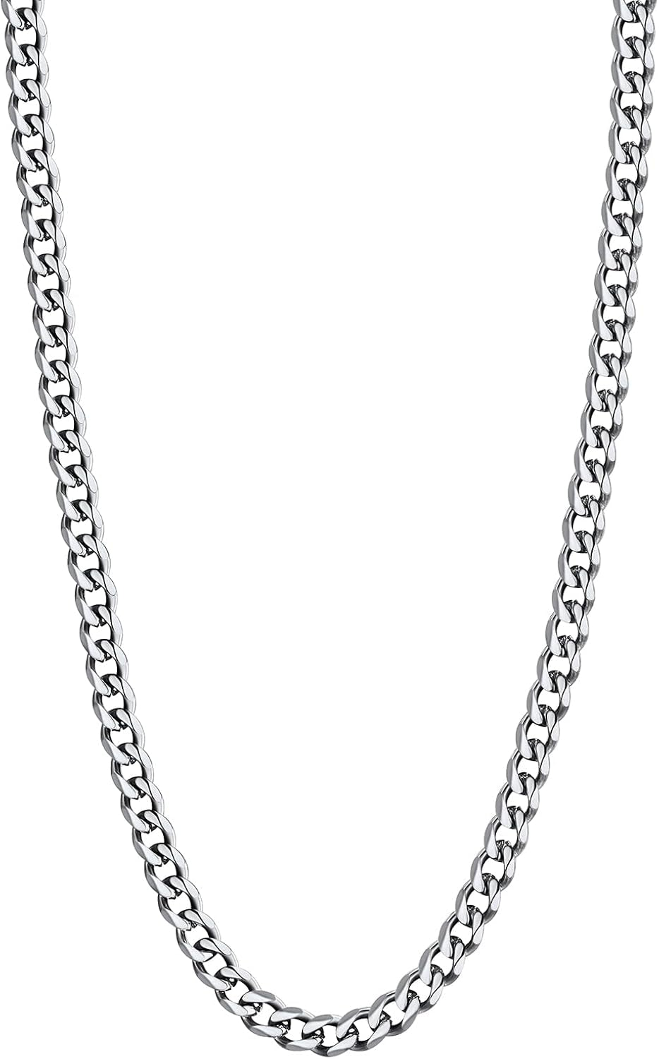 Silver Manly Mania Royal Chain necklace – durable stainless steel men's necklace