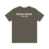 Overthinking Graphic T Shirt – Back View – Army