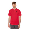 Close-up of Manly Mania True Red Polo Shirt - Golf Shirts for Men