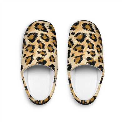 Manly Mania Cheetah Print Slippers
