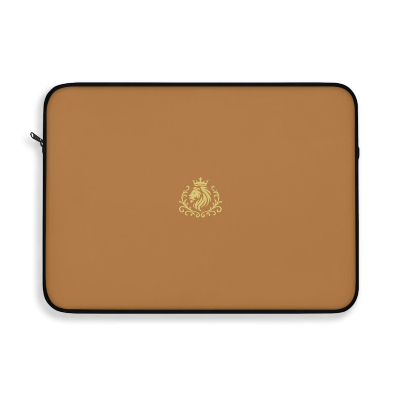 Elegant Gilded Crest Laptop Sleeve Printify