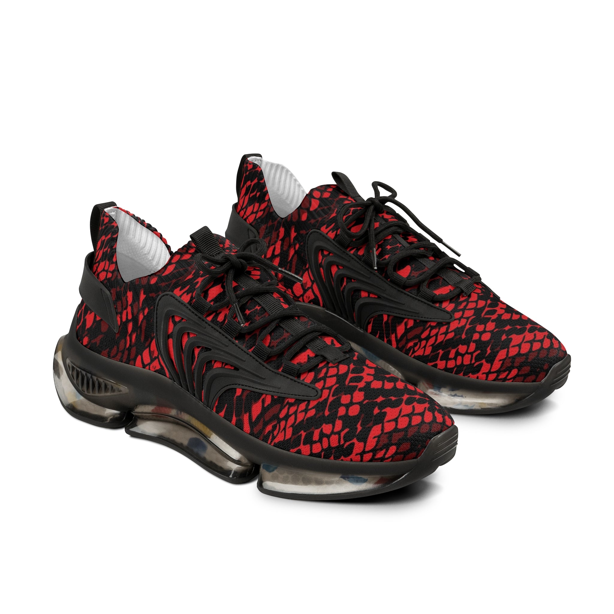 Front view of Snake Spartan shoes in black sole – lightweight and odor-fighting shoes