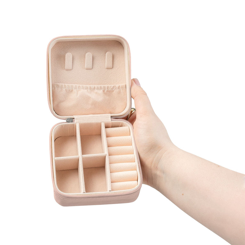 Manly Mania Premium Jewelry Travel Case — Compact Organizer for Rings, Necklaces & Earrings Printify