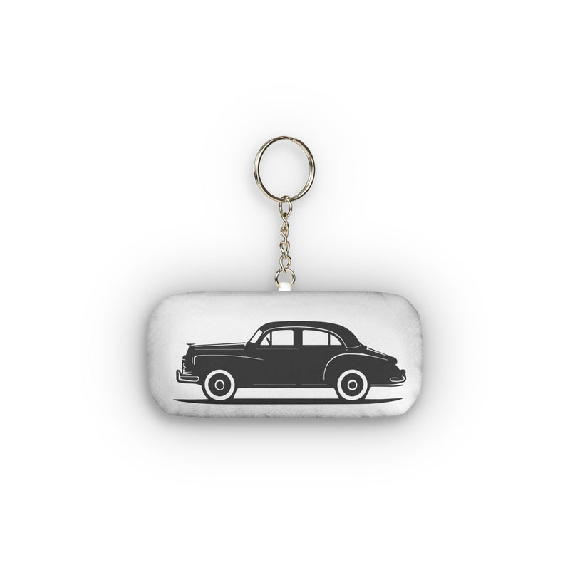 Manly Mania Retro Motif Keychain Printify