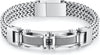 Titanium Edge Bracelet - Premium mens bracelet with chunky Franco chain design
