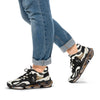 Side view of Manly Mania Forge Fit black sole shoes