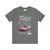 Manly Mania Car Enthusiast Tee in Deep Heather – Front View – Men's Graphic T Shirt