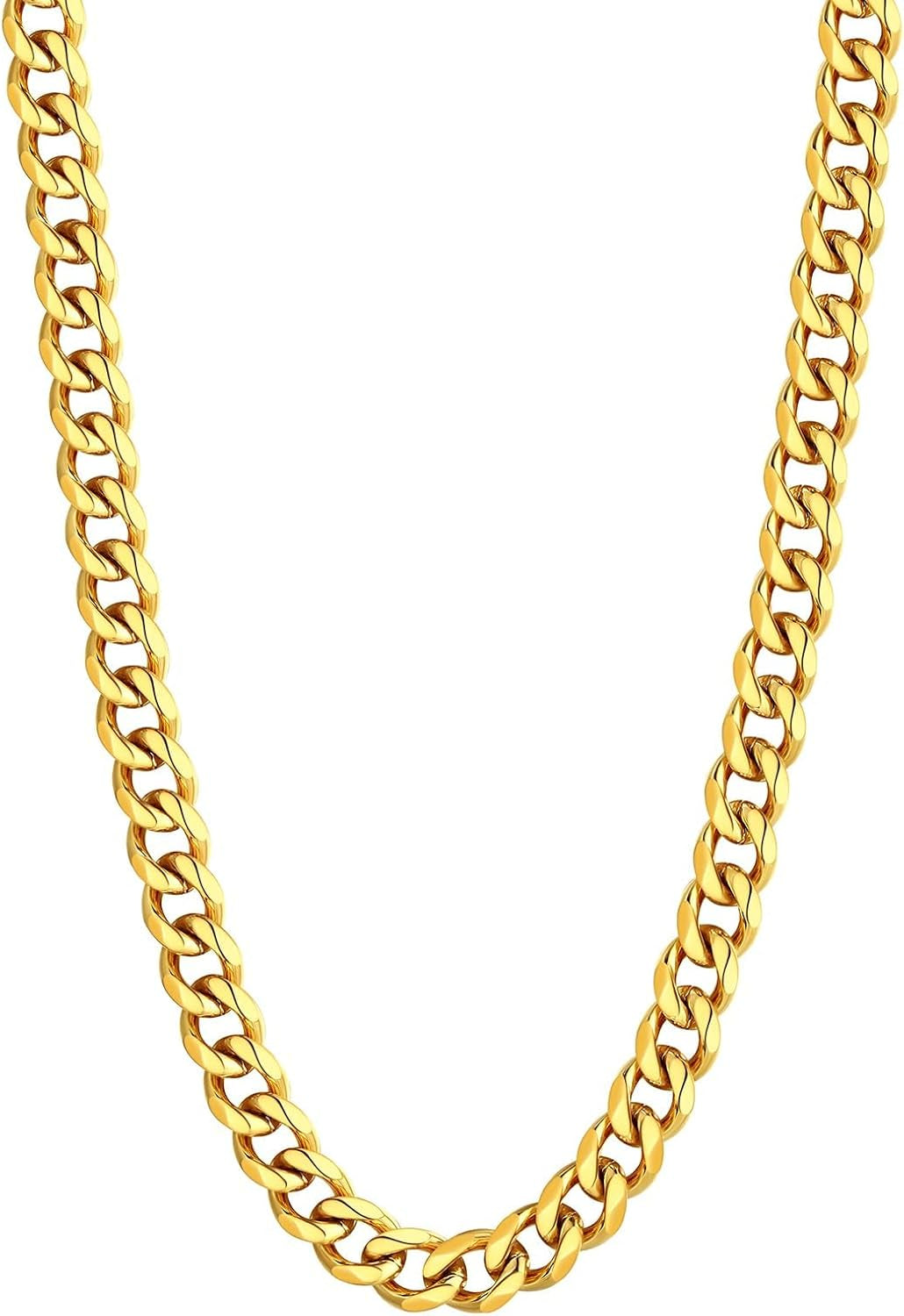 Gold Manly Mania Royal Chain necklace – premium stainless steel men's chain