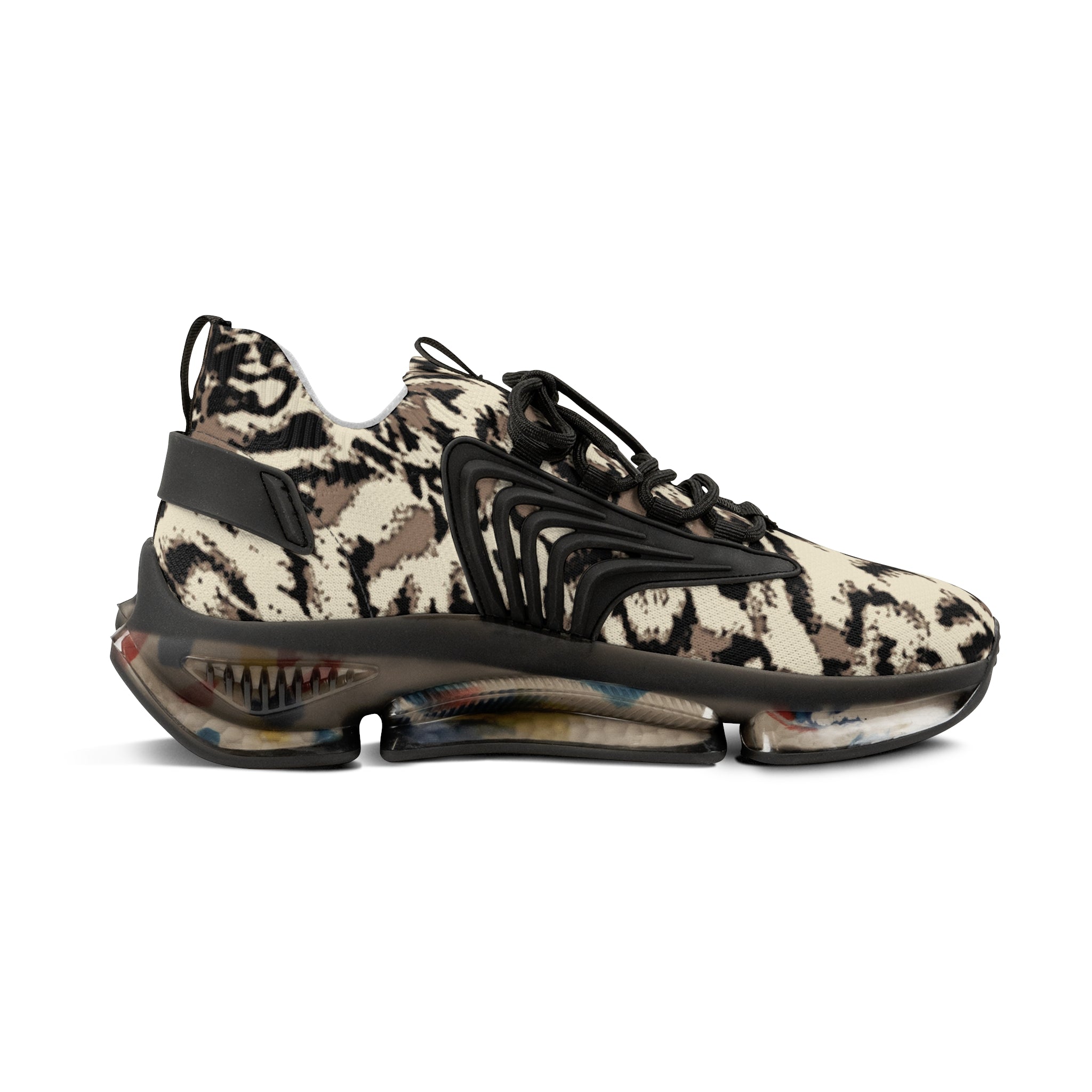 Side view of Manly Mania Urban Commander shoes with black sole – breathable men's shoes