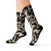 Manly Mania Cheetah Print Socks