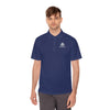 Close-up of fabric and collar - True Navy Manly Mania Polo Shirt