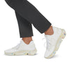 Side profile of Velocity Vest shoes featuring white sole and lightweight EVA outsole
