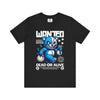 Black Dead or Alive Tee Front View – Men's Graphic T-Shirt by Manly Mania
