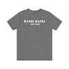 Deep Heather Dead or Alive Tee Back View – Men's Graphic T-Shirt by Manly Mania