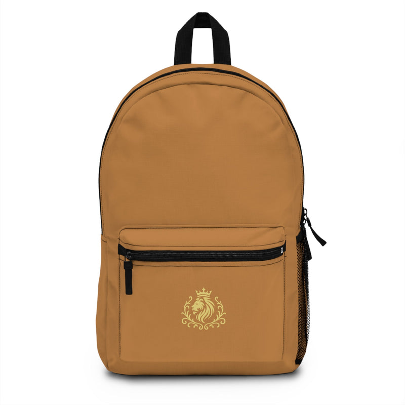 Manly Mania Golden Crest Elegant Urban Backpack Printify