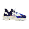Side view of Manly Mania Prime Valor shoes with white sole – breathable men's shoes