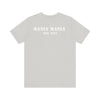Overthinking Graphic T Shirt – Back View – Silver