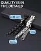 Magnetix Edge bracelet magnetic therapy close-up – health-boosting mens bracelet with rare minerals