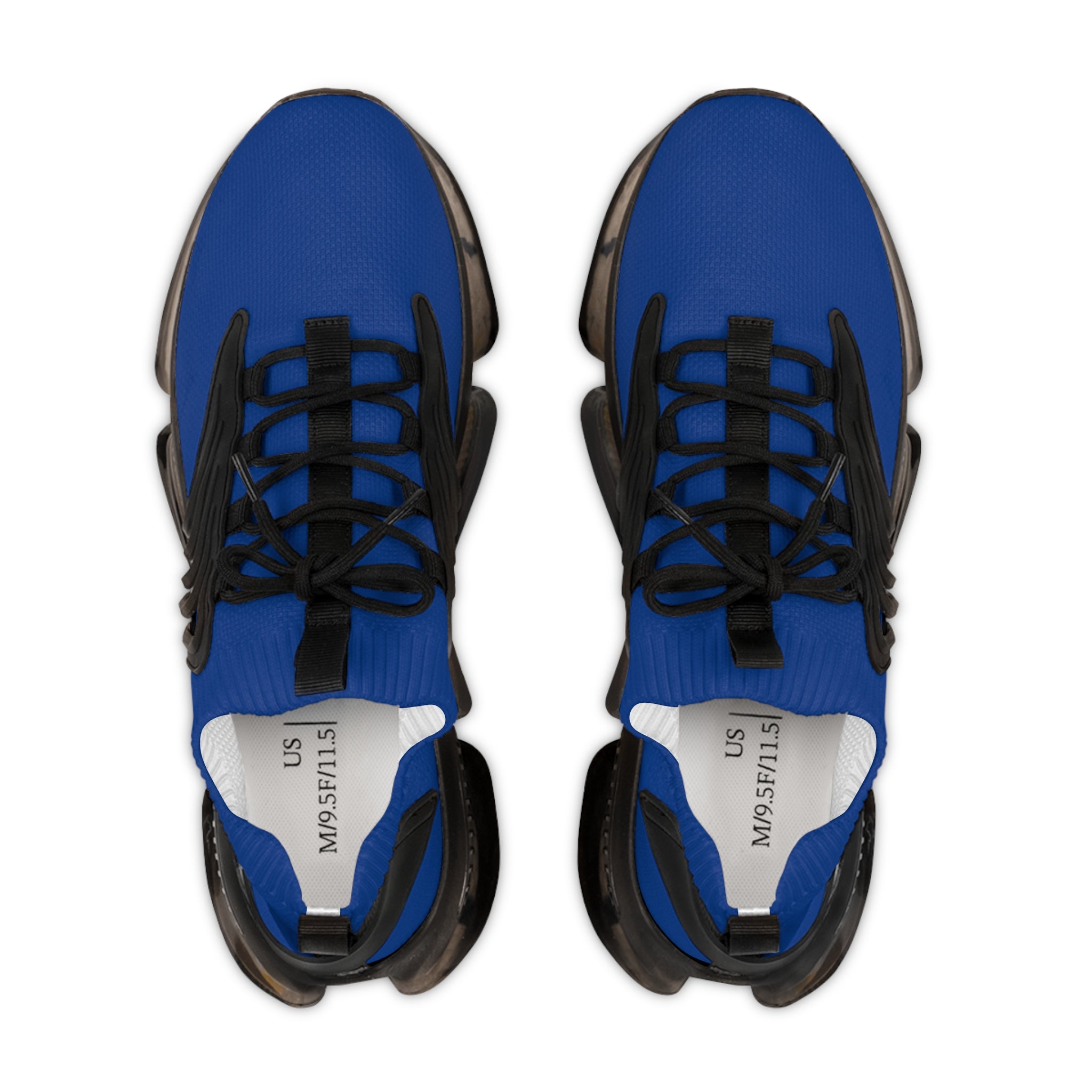 Close-up of Volt Step shoes with black sole – showcasing EVA outsole and texture