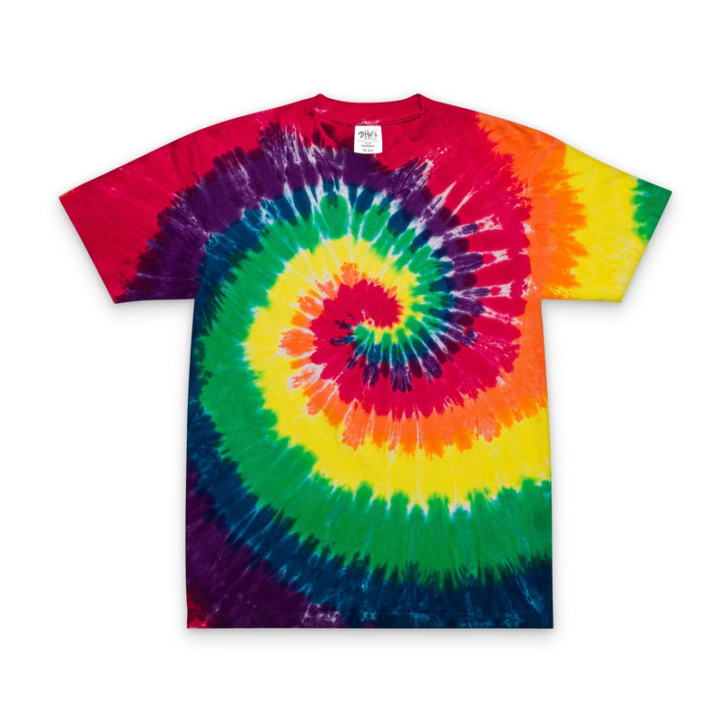 Prism Spiral Tee — Oversized Embroidered T-Shirt Printify