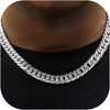 Silver Manly Mania Royal Chain necklace – durable stainless steel men's necklace