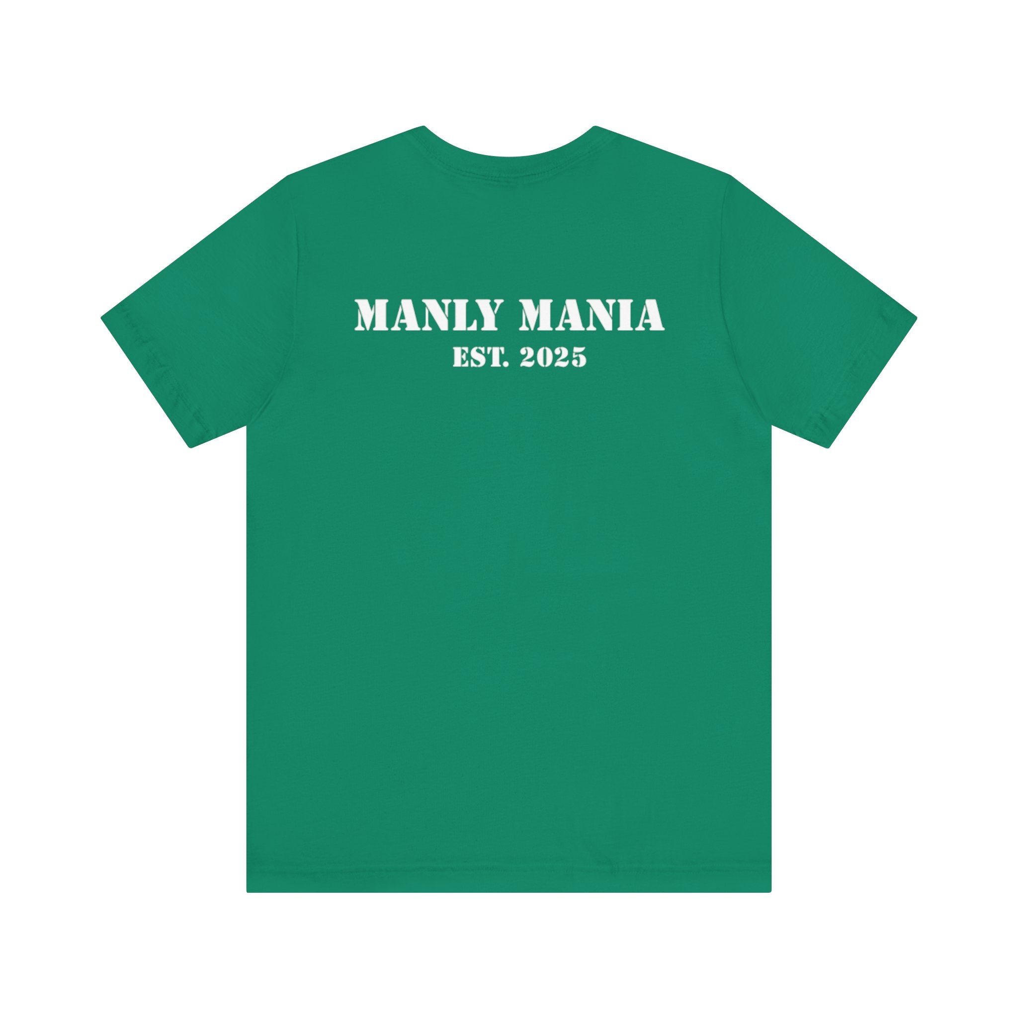 Kelly Dead or Alive Tee Front View – Men's Graphic T-Shirt by Manly Mania