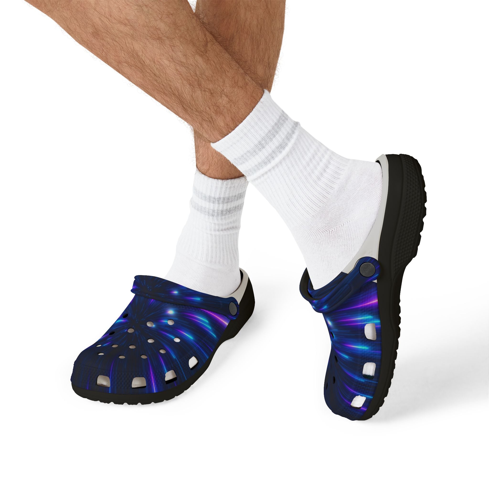 Manly Mania™ Galaxy Clogs
