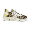 Side profile of Apex Force Mesh Sneakers in white sole – stylish mesh running shoes