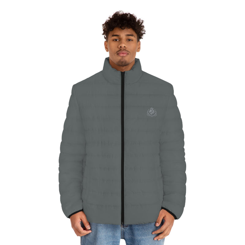 Crown Heritage Puffer Jacket Printify