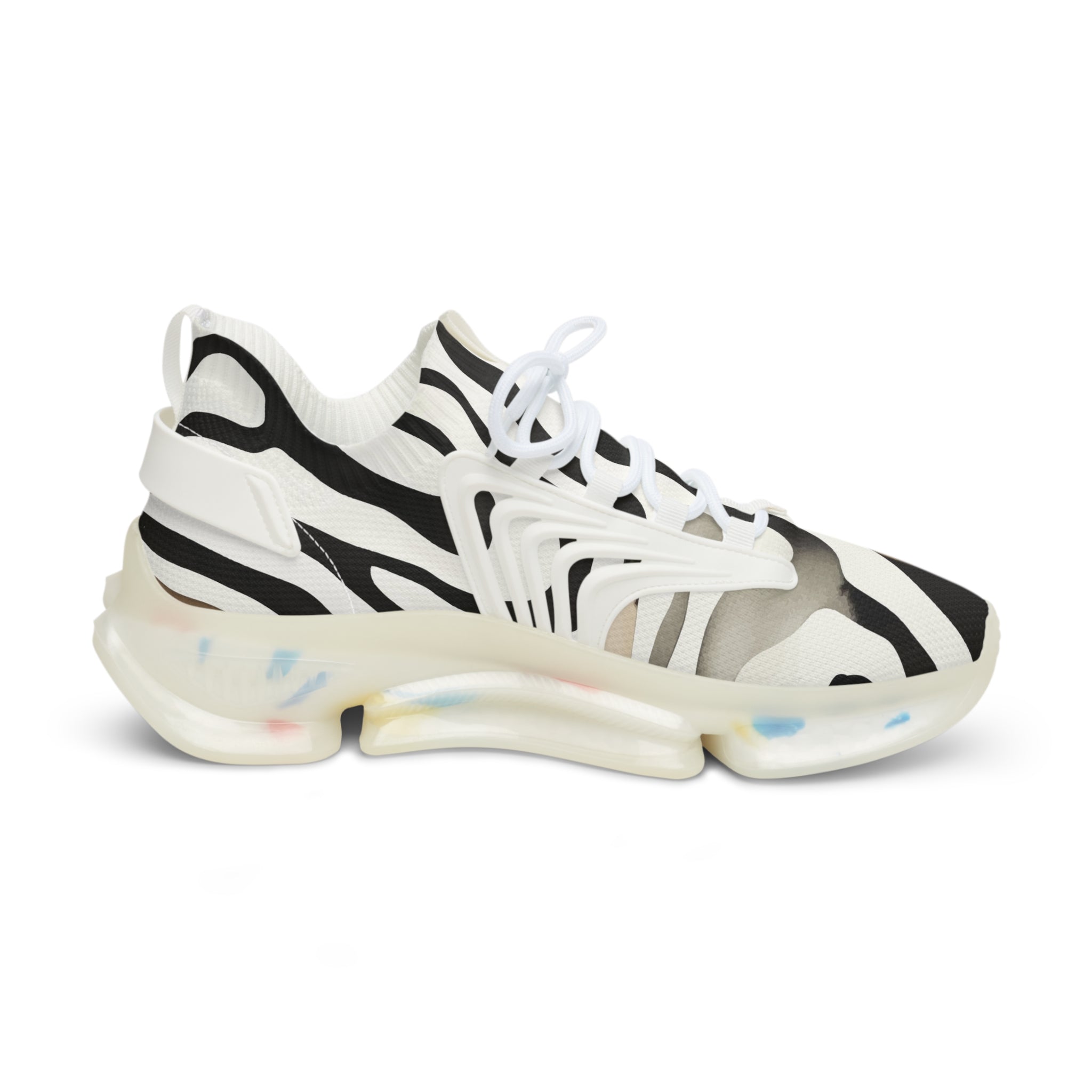 Side view of Manly Mania Forge Fit white sole shoes