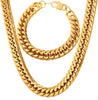 Gold Manly Mania Royal Chain necklace – premium stainless steel men's chain