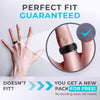 Detailed view of Titan Flex ring texture – hypoallergenic mens ring design