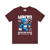 Maroon Dead or Alive Tee Front View – Men's Graphic T-Shirt by Manly Mania