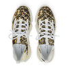 Close-up of Manly Mania Apex Force sneakers with white sole – memory foam insole design
