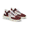 Front angle of Snake Spartan shoes in white sole – odor-resistant men's shoes