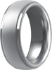 silicone mens ring with dual finish from Titan Flex Collection


