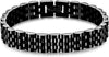 Black Manly Mania Core Bracelet – Bold mens bracelet with luxury matte finish