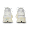 Rear view of Velocity Vest shoes with white sole – durable KPU armor shell