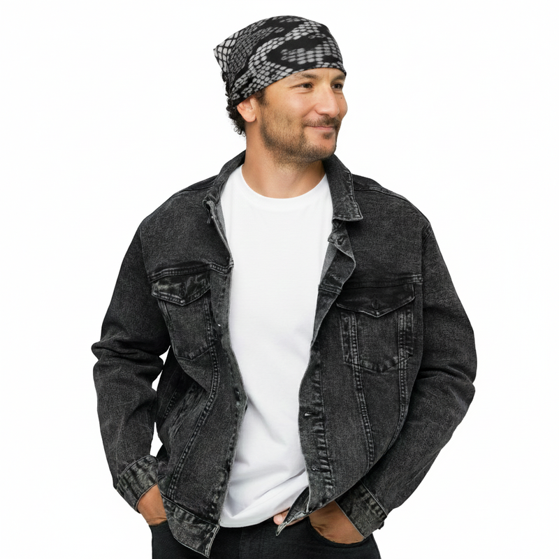 Manly Mania Noir Bandana Manly Mania