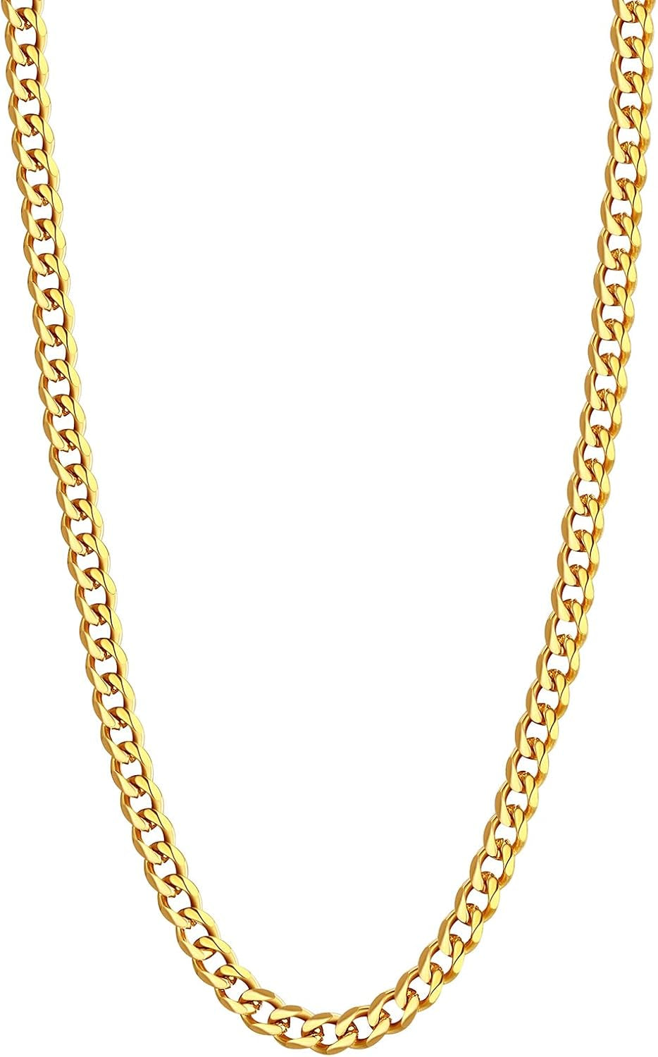 Gold Manly Mania Royal Chain necklace – premium stainless steel men's chain